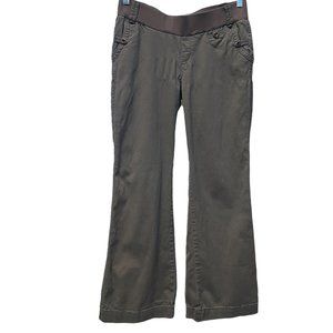 Motherhood Maternity Military Green Jeans (MATERNITY SMALL)